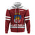 Custom Latvia Hockey 2023 Hoodie Red Sporty Style - Wonder Print Shop