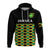 Jamaica Football Hoodie Reggae Girlz 2023 Cup Of Nations Ver.01 - Wonder Print Shop