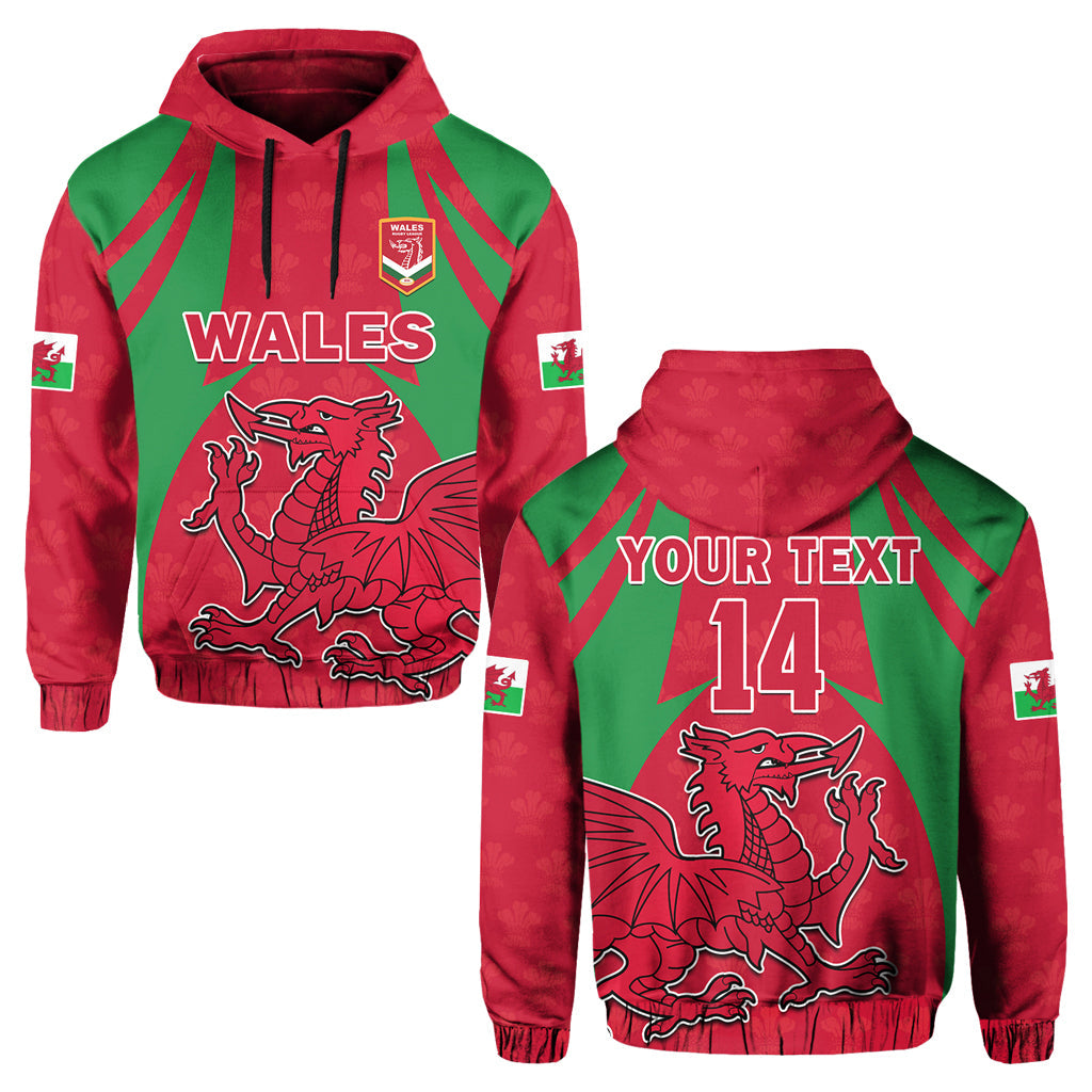 Custom Wales Rugby Hoodie The Dragons National Team Come On Cymru - Wonder Print Shop