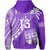 Custom Text and Number Fiji Rugby Sevens Hoodie Fijian 7s Tapa Polynesian Purple LT13 - Wonder Print Shop