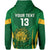 Custom South Africa CrickeHoodie Proteas Champion LT13 - Wonder Print Shop