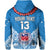 Custom Toa Samoa Rugby Hoodie Manu Siva Tau Style Ulafala LT13 - Wonder Print Shop