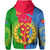 Eritrea Hoodie Eritrean Map Mix African Pattern Simple Style - Wonder Print Shop