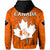 Canada Maple Leaf Hoodie Orange Haida Wolf LT13 - Wonder Print Shop