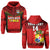 Custom Text And Number Tonga Rugby Hoodie Mate Maa Tonga Pacific Ngatu Black - Wonder Print Shop