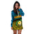 Custom Personalised Torba Province Hoodie Dress Vanuatu Pig Tusk Polynesian Flag Style - Wonder Print Shop