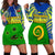 Custom Personalised Malampa Province Hoodie Dress Vanuatu Pig Tusk Polynesian Flag Style - Wonder Print Shop