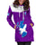 Scottish Rugby Hoodie Dress Map Of Scotland Thistle Purple Version - Wonder Print Shop