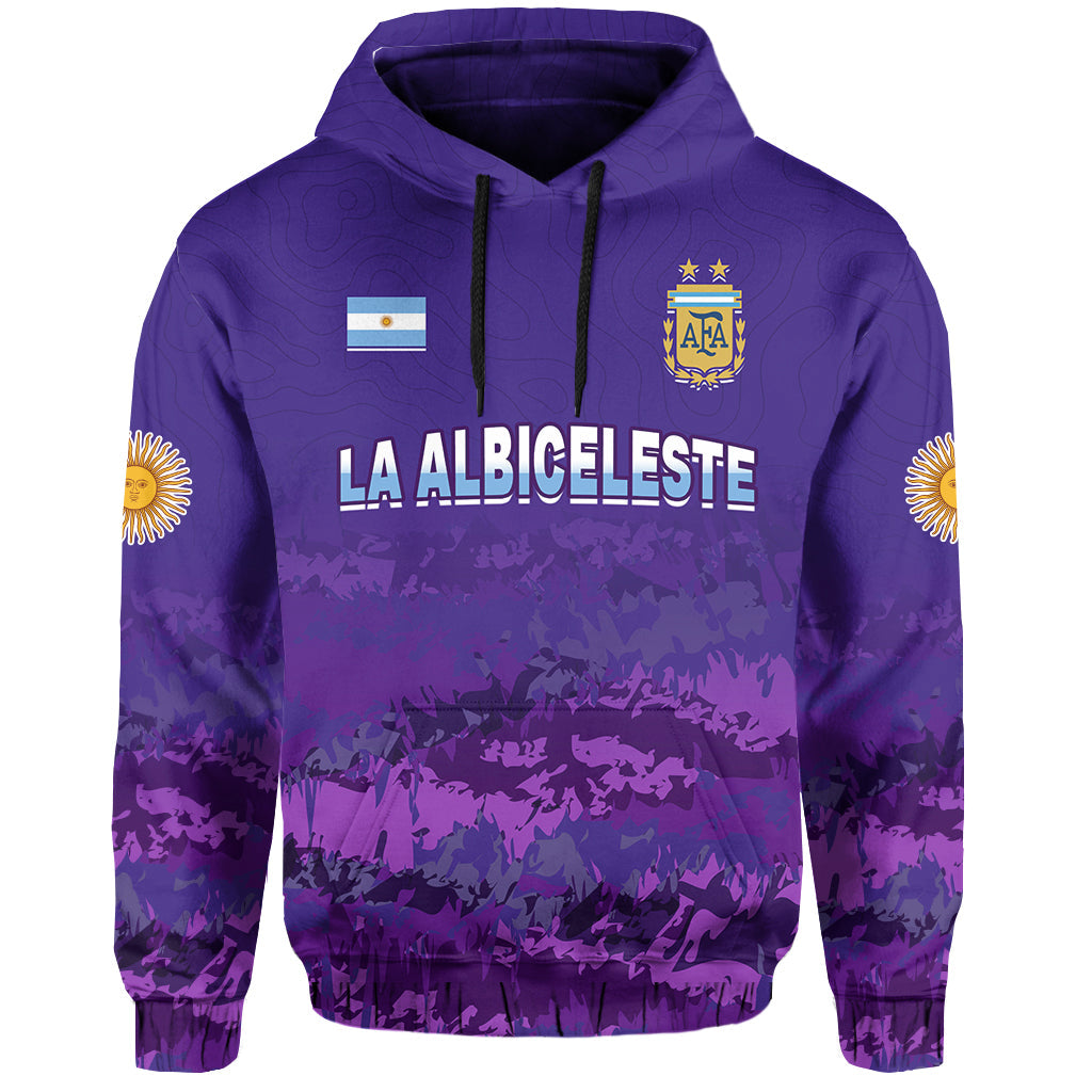 Argentina Football Hoodie Go Champions La Albiceleste LT13 - Wonder Print Shop