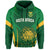 Custom South Africa Rugby Hoodie Springboks Champion LT13 - Wonder Print Shop