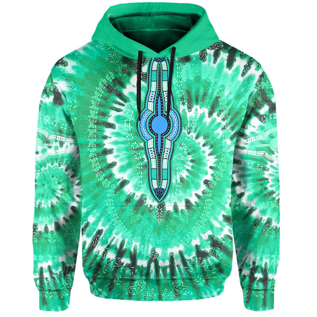 custom-personalised-africa-tie-dye-hoodie-green-fashion