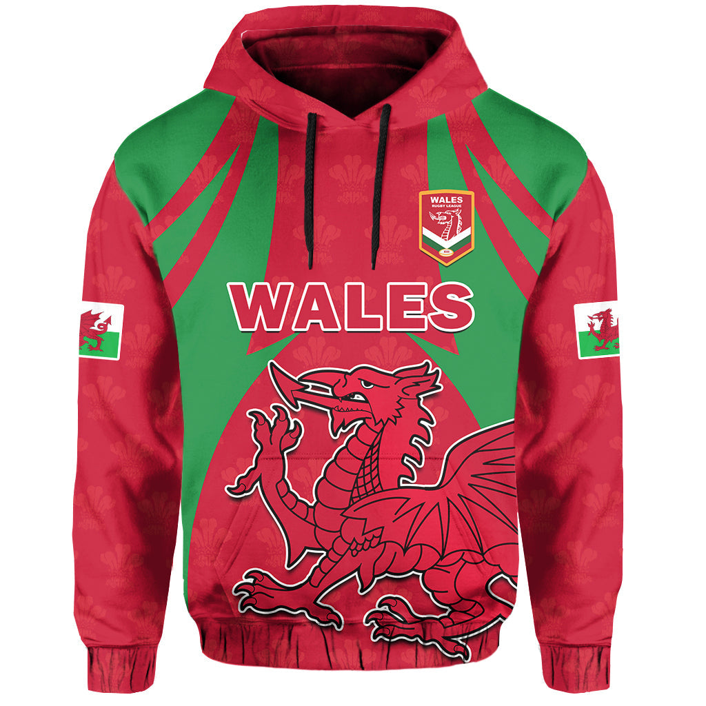 Wales Rugby Hoodie The Dragons National Team Come On Cymru - Wonder Print Shop