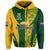 Australia Rugby and South Africa Rugby Hoodie Wallabies Mix Springboks Sporty - Wonder Print Shop