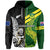 Custom Australia Kangaroos And All Black Rugby Hoodie Aboriginal Mix NZ Maori Fern - Wonder Print Shop