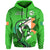 Ireland CrickeHoodie Irish Flag Shamrock Sporty Style - Wonder Print Shop