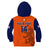 (Custom Text And Number) Netherlands Cricket Hoodie KID ODI Simple Orange Style - Wonder Print Shop