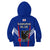 Japan Football Hoodie KID Samurai Blue World Cup 2022 - Wonder Print Shop