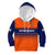 Netherlands Cricket Hoodie KID ODI Simple Orange Style - Wonder Print Shop