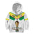 (Custom Text And Number) Senegal Football Hoodie KID Champions WC 2022 - Wonder Print Shop