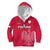 Poland Football Hoodie KID Polska World Cup 2022 Red - Wonder Print Shop