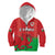 (Custom Text And Number) Wales Football Hoodie KID World Cup 2022 Come On Cymru Yma O Hyd - Wonder Print Shop