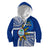 (Custom Personalised) Guam and Philippines Hoodie KID Guaman Filipinas Together Blue - Wonder Print Shop