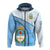 Argentina Football 2022 Hoodie Champions Blue Sky May Sun LT13 - Wonder Print Shop