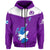 Scottish Rugby Hoodie Map Of Scotland Thistle Purple Version - Wonder Print Shop