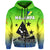 Malampa Province Hoodie Native Canoe Mix Vanuatu Pig Tusk Green Version - Wonder Print Shop