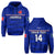 Custom France Rugby Hoodie Outgoing Tour Allez Les Bleus - Wonder Print Shop