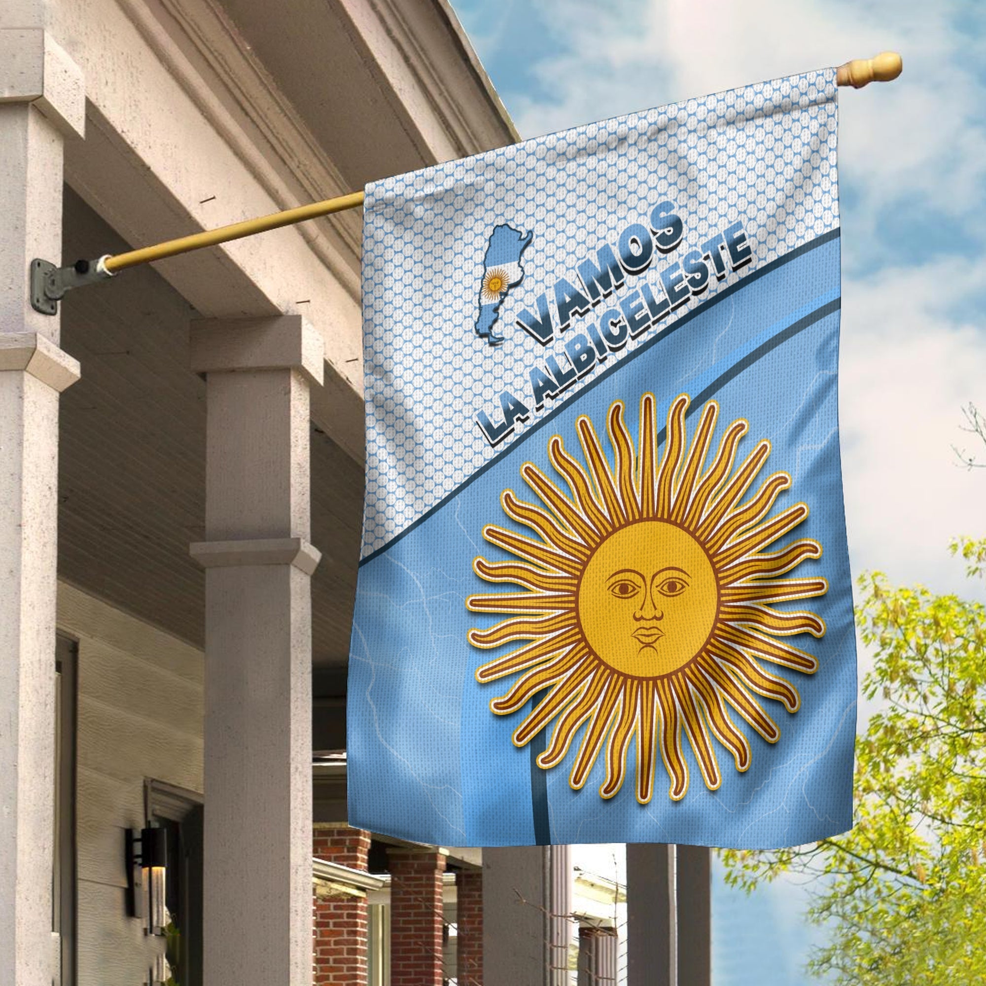 argentina-football-2022-flag-champions-blue-sky-may-sun