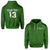 Custom Maori 2021 Hoodie Green Aotearoa Tattoo Custom Text and Number LT13 - Wonder Print Shop