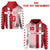 Custom Denmark Football Hoodie Come on Denmark Custom Text and Number LT13 - Wonder Print Shop