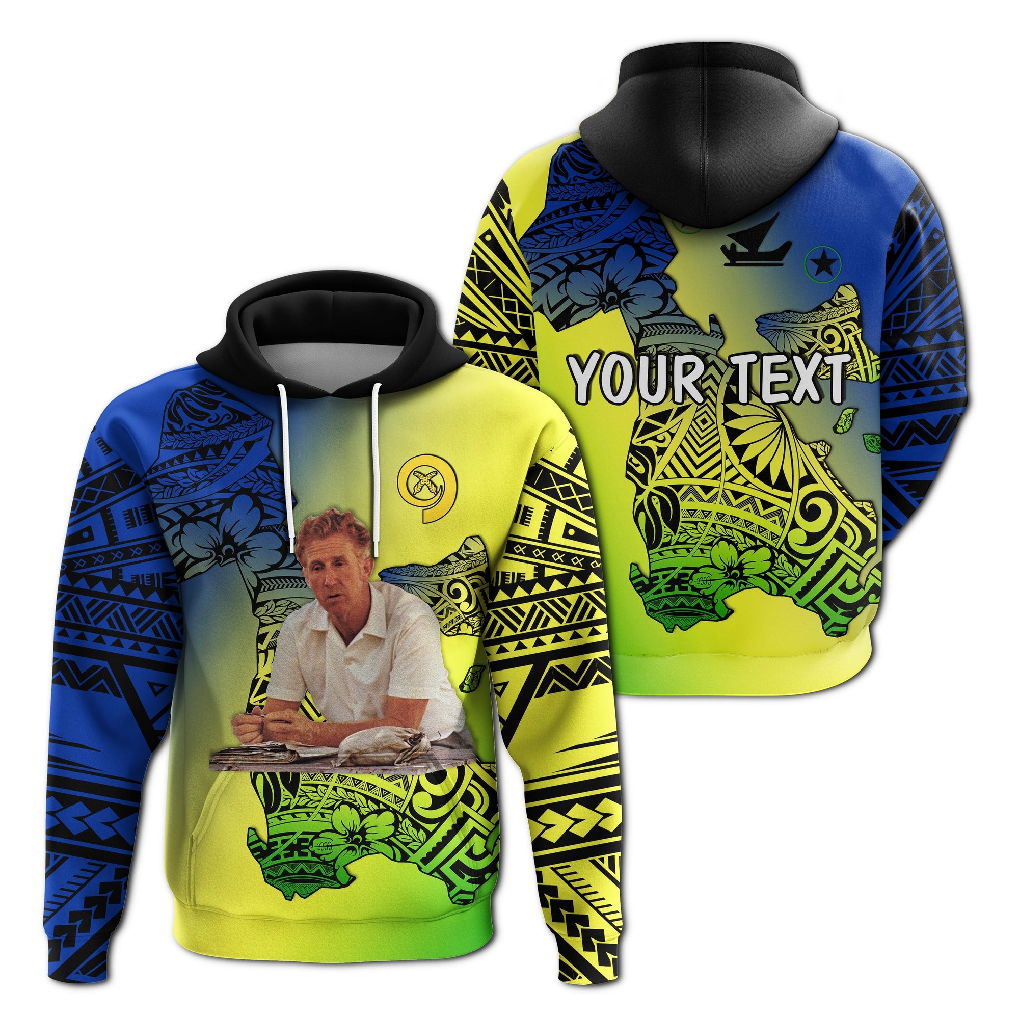 Custom Vanuatu Darvall Wilkins Hoodie Proud of Malampa LT13 - Wonder Print Shop