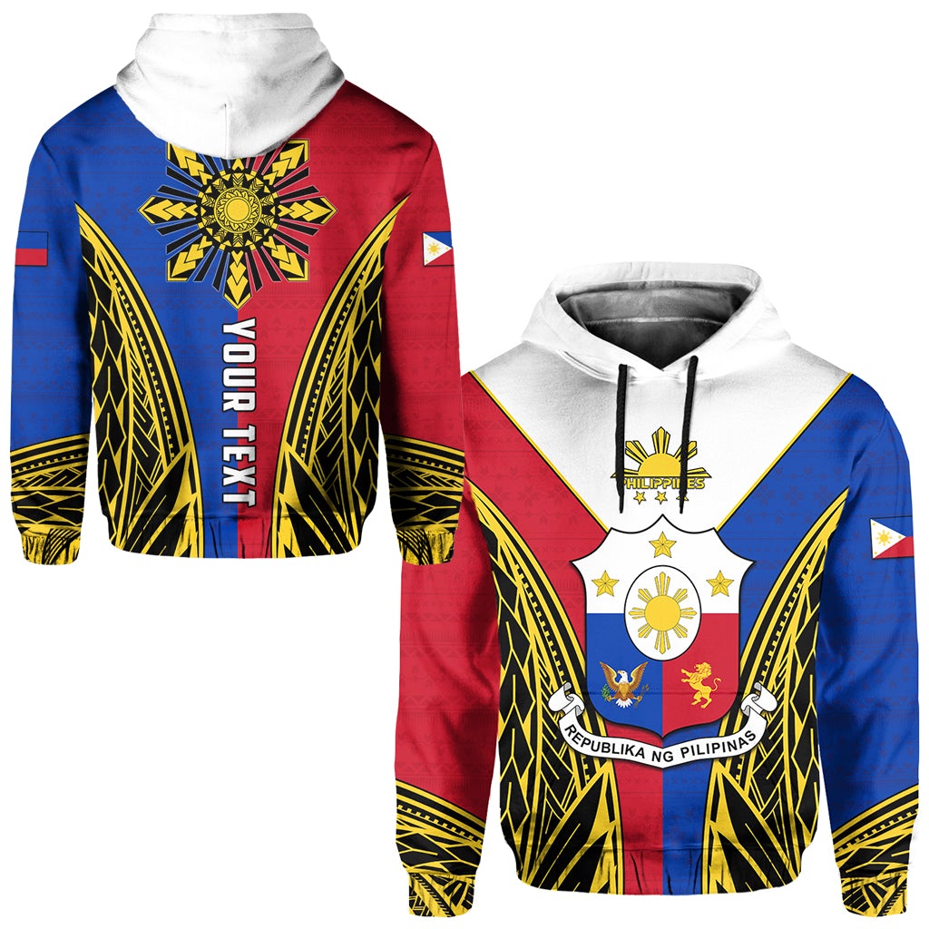 Custom Philippines Hoodie Sun Rayonnant LT13 - Wonder Print Shop