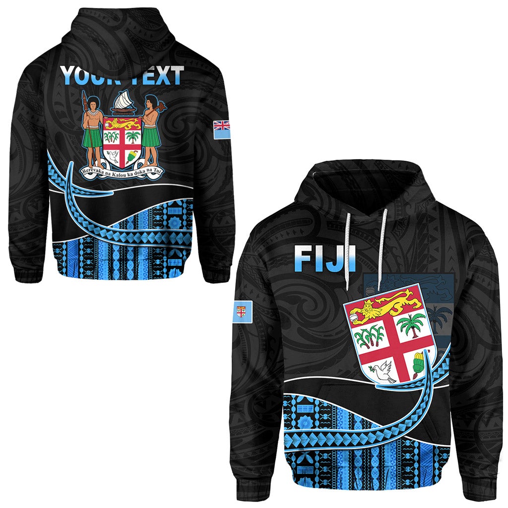 Custom Fiji Polynesian Hoodie FeatuRed Fijian Lovers LT13 - Wonder Print Shop