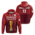 Custom Qatar Football Hoodie WC 2022 Style Sporty LT13 - Wonder Print Shop