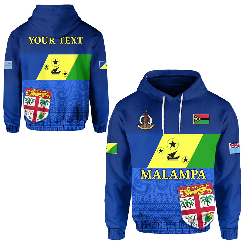 Custom Malampa Fiji Day Hoodie Vanuatu Proud LT13 - Wonder Print Shop