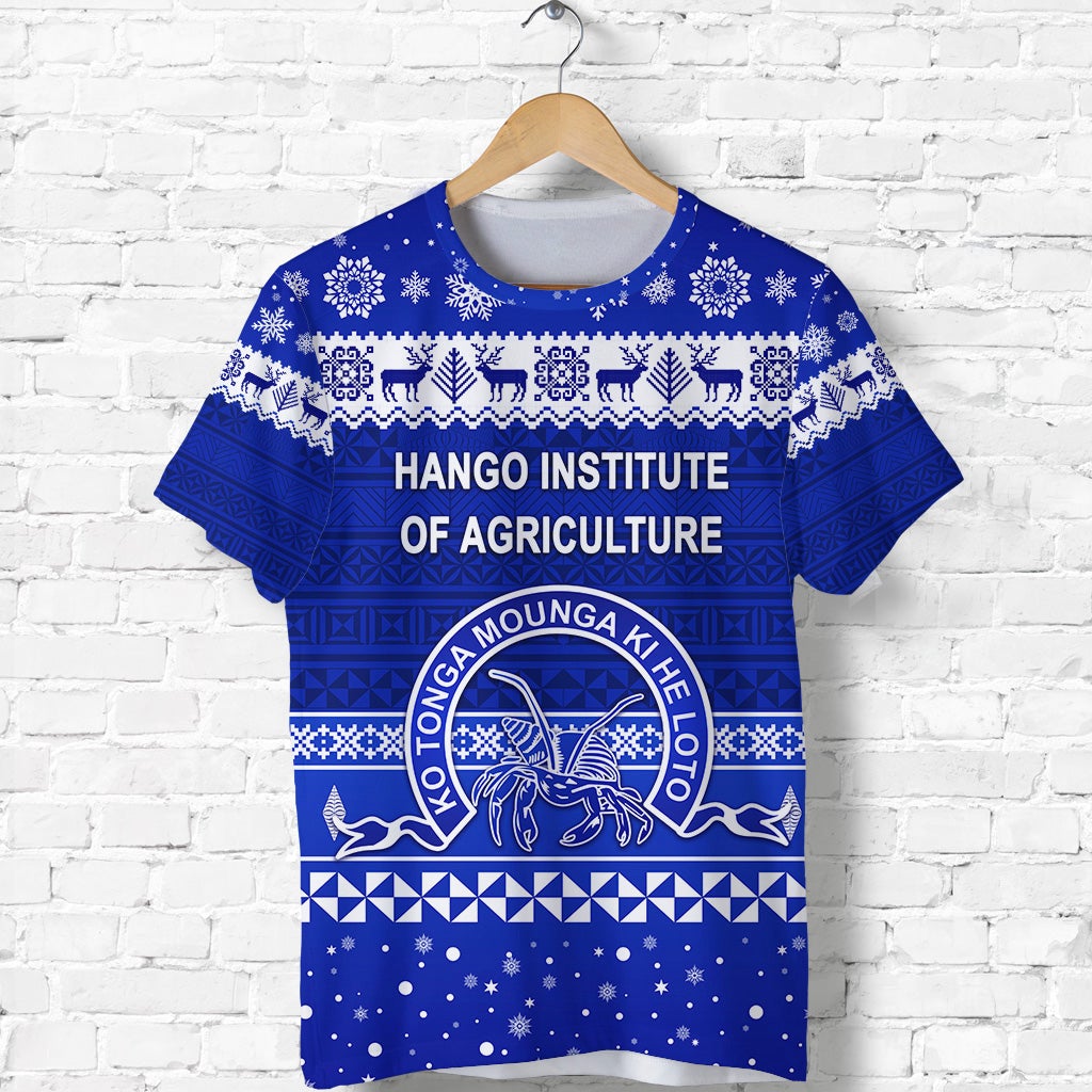 custom-personalised-hango-institute-of-agriculture-christmas-t-shirt-simple-style