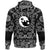 Viking Hoodie Hati and Skoll Sun and Moon with Bandana Paisley Style RLT12 - Wonder Print Shop