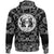 Viking Hoodie Hati and Skoll Runes with Bandana Paisley Style RLT12 - Wonder Print Shop