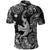 Hawaii Angry Shark Polynesian Polo Shirt Unique Style Black LT8 - Wonder Print Shop