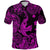 Hawaii Angry Shark Polynesian Polo Shirt Unique Style Pink LT8 - Wonder Print Shop