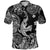 Hawaii Angry Shark Polynesian Polo Shirt Unique Style Black LT8 - Wonder Print Shop