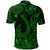 Hawaii Fish Hook Polynesian Polo Shirt Unique Style Green LT8 - Wonder Print Shop