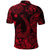 Hawaii Fish Hook Polynesian Polo Shirt Unique Style Red LT8 - Wonder Print Shop