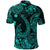 Hawaii Fish Hook Polynesian Polo Shirt Unique Style Turquoise LT8 - Wonder Print Shop