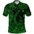 Hawaii Fish Hook Polynesian Polo Shirt Unique Style Green LT8 - Wonder Print Shop