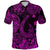 Hawaii Fish Hook Polynesian Polo Shirt Unique Style Pink LT8 - Wonder Print Shop