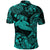 Hawaii Hammer Shark Polynesian Polo Shirt Unique Style Turquoise LT8 - Wonder Print Shop